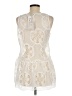 Francesca Bettini 100% Polyester White Cocktail Dress Size M - photo 2
