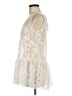 Francesca Bettini 100% Polyester White Cocktail Dress Size M - photo 5