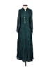 Jen's Pirate Booty 100% Rayon Teal Casual Dress Size XS - photo 1