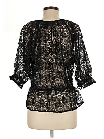 7 For All Mankind 3/4 Sleeve Blouse (view 2)
