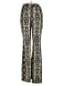 Shein 100% Polyester Paisley Gold Brown Casual Pants Size S - photo 1
