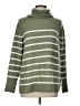 Gap Stripes Green Turtleneck Sweater Size L - photo 1