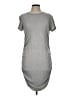 Antistar Solid Gray Casual Dress Size L - photo 1