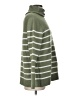 Gap Stripes Green Turtleneck Sweater Size L - photo 4