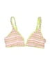 Maaji Chevron-herringbone Yellow Swimsuit Top Size M - photo 1