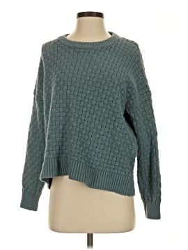 Madewell Basketweave-Stitch Sweater (view 1)