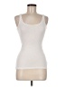 LA Made Ivory Sleeveless T-Shirt Size S - photo 1