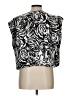 Bar III 100% Polyester Black Sleeveless Blouse Size L - photo 2