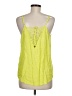 Pixley 100% Rayon Yellow Sleeveless Blouse Size M - photo 2