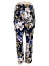 So Slimming by Chico's Floral Blue Casual Pants Size Lg (2.5) - photo 2