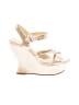 Alice + Olivia Ivory Tan Wedges Size EU 39 1/2 - photo 1