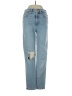 Madewell Hearts Blue Jeans Size 25 waist - photo 1