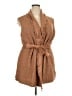 Tahari Brown Sweater Vest Size 3X - photo 1