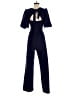Little Mistress 100% Polyester Solid Blue Jumpsuit Size 4 - photo 2