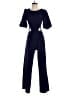 Little Mistress 100% Polyester Solid Blue Jumpsuit Size 4 - photo 1