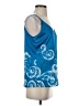 White House Black Market Blue Sleeveless Top Size XS - photo 4