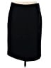 J.Crew 100% Wool Solid Black Wool Skirt Size 8 - photo 1