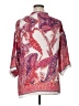 Violet & Claire 100% Polyester Paisley Pink Poncho Size XL - photo 2