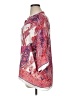 Violet & Claire 100% Polyester Paisley Pink Poncho Size XL - photo 5
