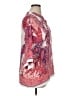 Violet & Claire 100% Polyester Paisley Pink Poncho Size XL - photo 4
