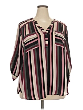 Torrid 3/4 Sleeve Blouse (view 1)