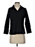Tara Jarmon Black 3/4 Sleeve Top Size 2 (1) - photo 1