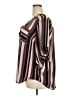 Torrid 100% Polyester Stripes Burgundy 3/4 Sleeve Blouse Size 3X Plus (3) - photo 5