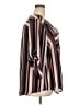 Torrid 100% Polyester Stripes Burgundy 3/4 Sleeve Blouse Size 3X Plus (3) - photo 4