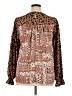 Andree by UNIT Brown Long Sleeve Blouse Size 1X - photo 2