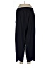 T by Talbots Solid Black Track Pants Size L - photo 2