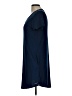 BCBGMAXAZRIA Solid Blue Casual Dress Size L - photo 5