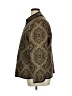 BonWorth 100% Cotton Paisley Gold Jacket Size XL Petite - photo 5