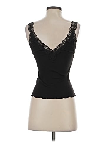 Madewell Lace-Trim V-Neck Tank (view 2)
