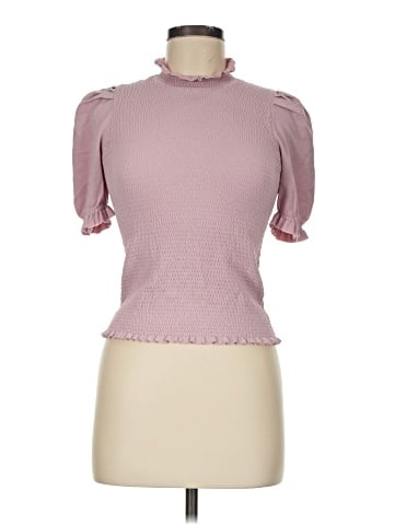 Catherine Malandrino Short Sleeve Turtleneck (view 1)