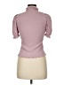 Catherine Malandrino Pink Short Sleeve Turtleneck Size M - photo 2