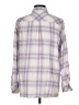 Rails Plaid Silver Long Sleeve Button-Down Shirt Size M - photo 2