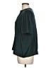 Nine Britton 100% Polyester Solid Green Teal Short Sleeve Blouse Size L - photo 5