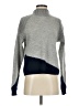 Armani Exchange Color Block Gray Turtleneck Sweater Size S - photo 1