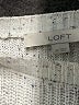 Ann Taylor LOFT Tweed Silver Pullover Sweater Size XS - photo 7