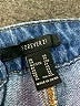 Forever 21 100% Cotton Blue Black Jumpsuit Size XS - photo 4