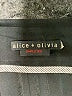 Alice + Olivia Solid Black Wool Skirt Size S (estimated) - photo 4