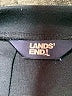 Lands' End Solid Black Blue Casual Skirt Size 16 - photo 4