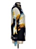 DKNY Blue Long Sleeve Blouse Size L - photo 4