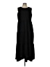 Assorted Brands Solid Black Casual Dress Size L - photo 1