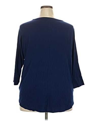 a.n.a. A New Approach 3/4 Sleeve T-Shirt (view 2)