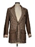 Steve Madden Houndstooth Brown Blazer Size XS - photo 1
