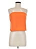 Topshop 100% Polyester Orange Tube Top Size 8 - photo 1