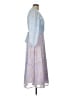 Ann Taylor 100% Polyester Blue Cocktail Dress Size 12 - photo 4