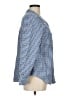 Joie 100% Cotton Checkered-gingham Blue Long Sleeve Button-Down Shirt Size M - photo 4