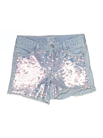 Justice Denim Shorts (view 1)